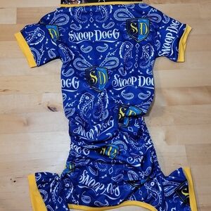 Snoop Dogg Blue Dog Pajamas